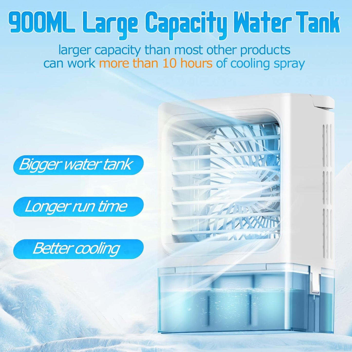 ❄️ Portable Air Conditioners – 4-in-1 Mini Personal Air Cooler