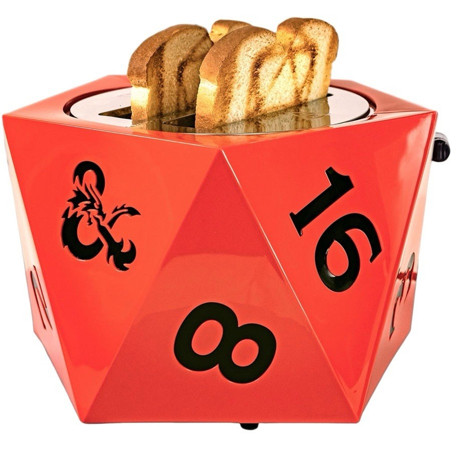 Uncanny Brands Dungeons And Dragons Halo 2-Slice Toaster - Brand New D&D