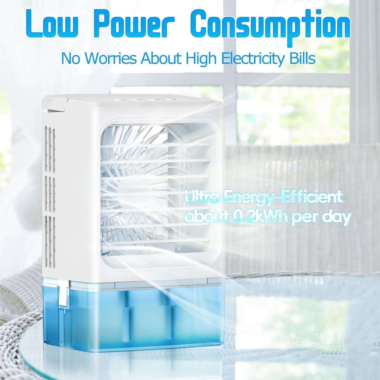❄️ Portable Air Conditioners – 4-in-1 Mini Personal Air Cooler