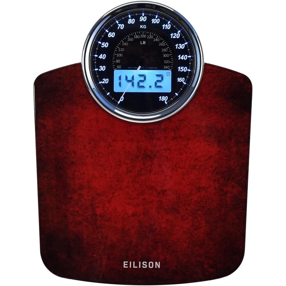 ⚖️ EILISON Highly Advanced 2-in-1 Digital & Analog Weighing Scale