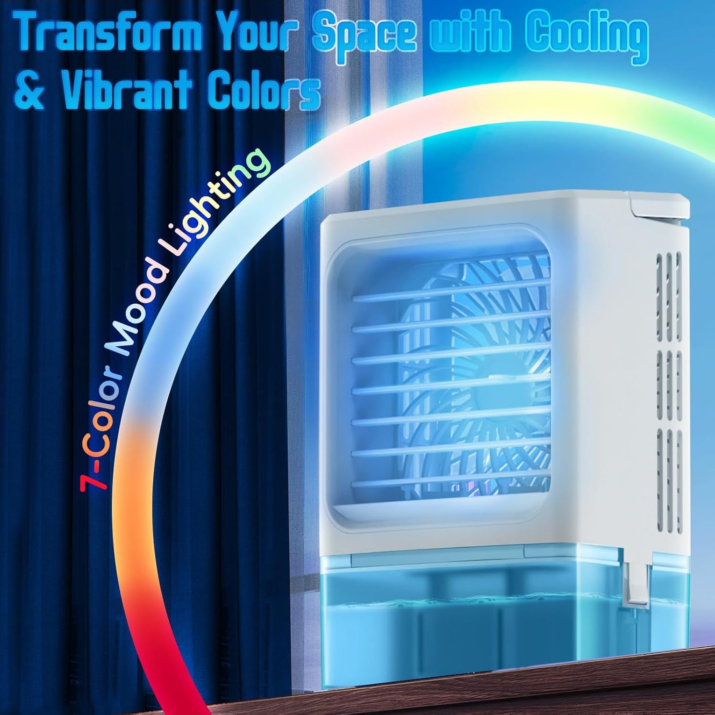 ❄️ Portable Air Conditioners – 4-in-1 Mini Personal Air Cooler