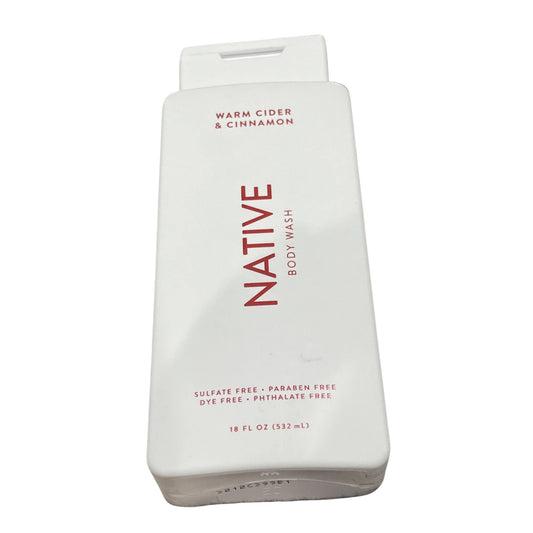 🌿 Native Body Wash – Warm Cider & Cinnamon (18 oz)