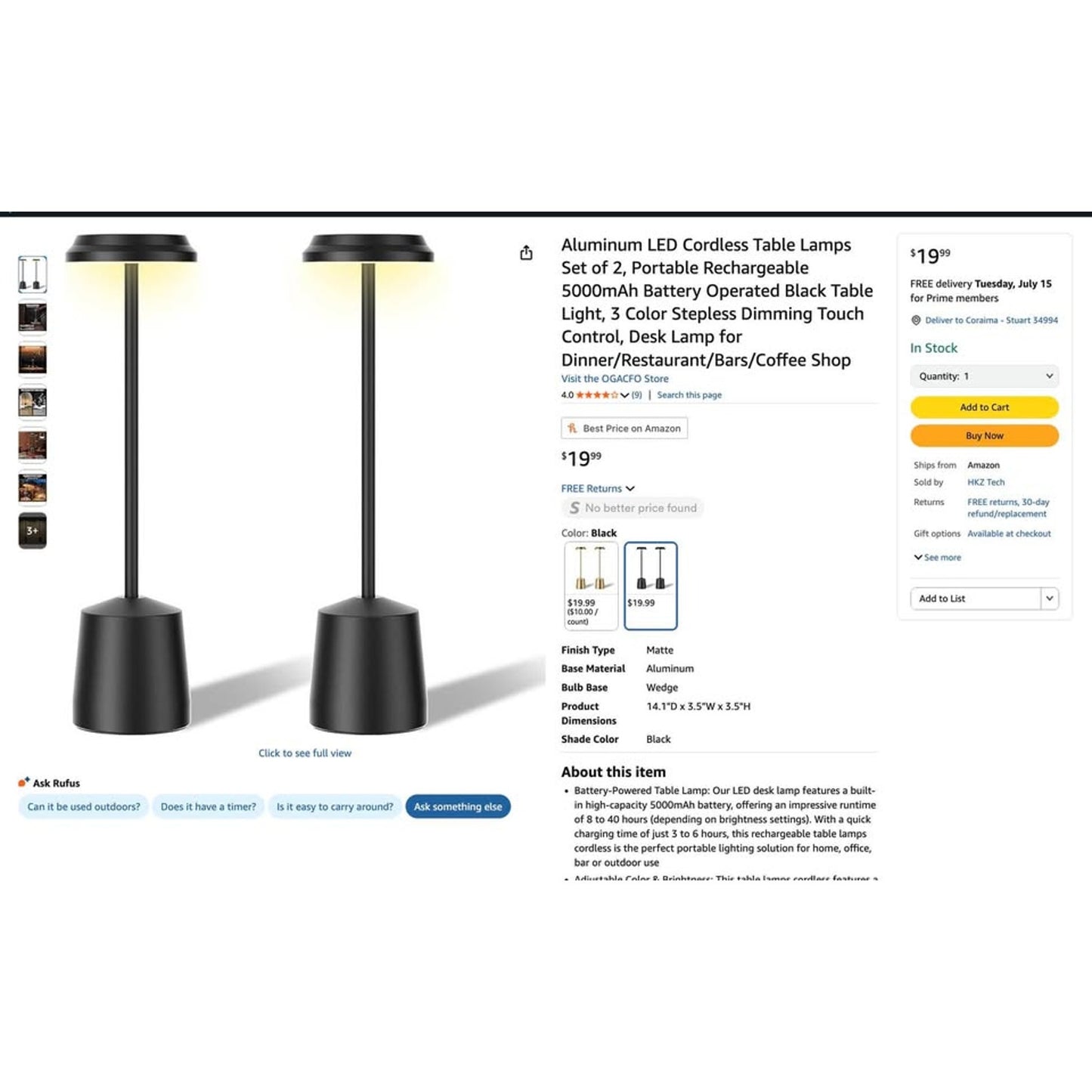LED Desk Lamp