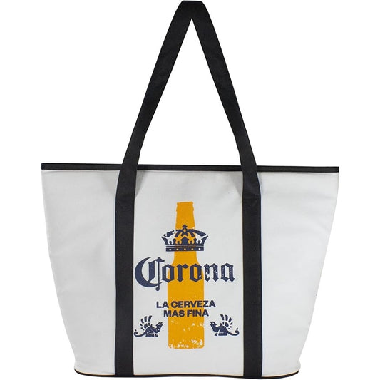Official Corona Canvas Cooler Bag – Insulated, Waterproof, & Stylish