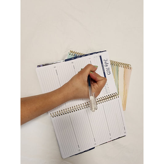 2025 Planner - Garden Party or Water Color Waves