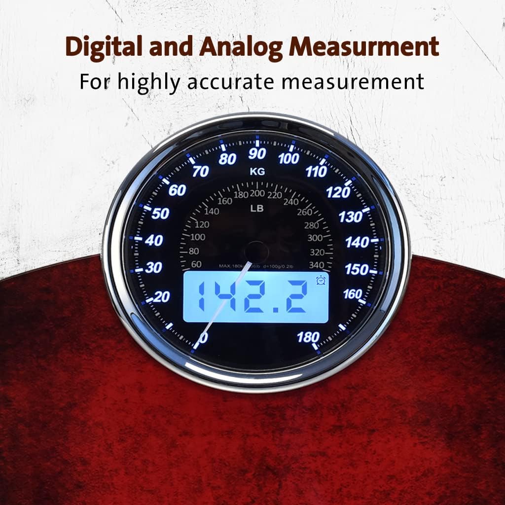 ⚖️ EILISON Highly Advanced 2-in-1 Digital & Analog Weighing Scale