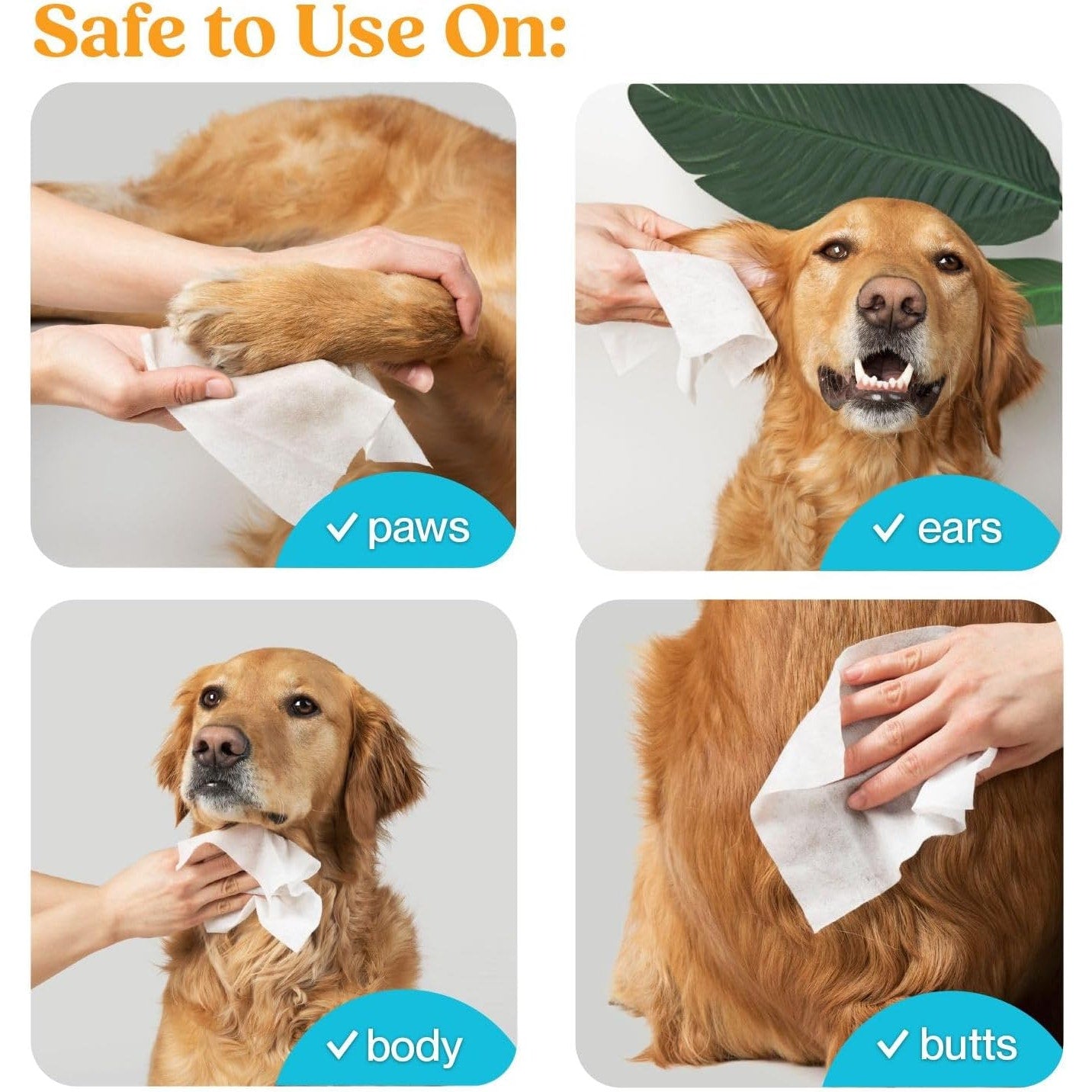 Pet Grooming Wipes – Gentle, All-in-One Cleansing