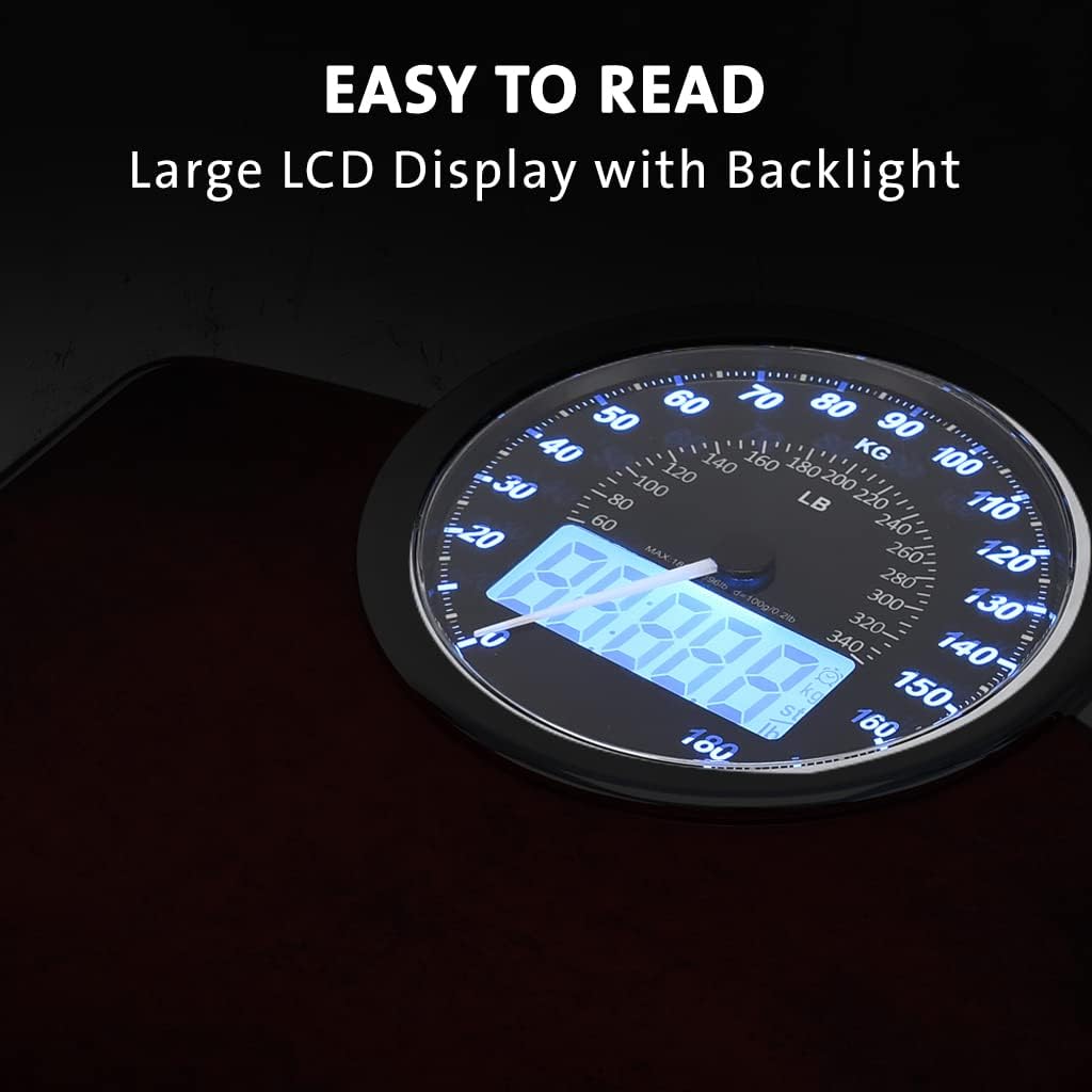 ⚖️ EILISON Highly Advanced 2-in-1 Digital & Analog Weighing Scale