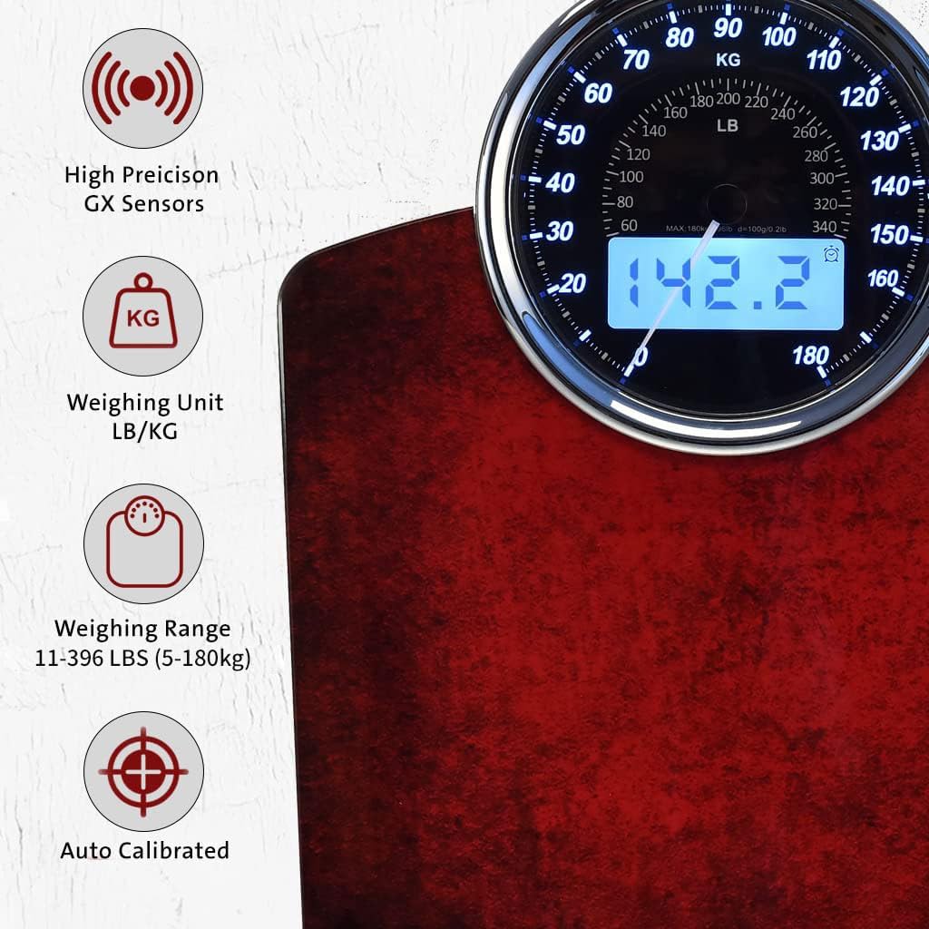 ⚖️ EILISON Highly Advanced 2-in-1 Digital & Analog Weighing Scale